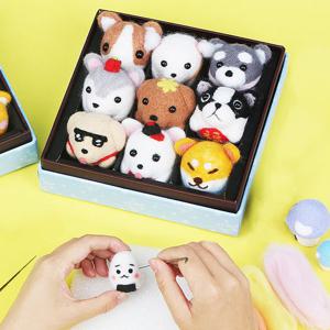 DIY 양모펠트 패키지 니들펠트 상자포함