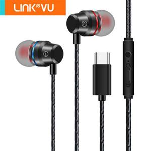 Linkvu 리본서클 C타입 커널형 이어폰 노트20 A9프로 제트플립