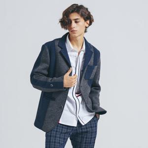 네오프렌 3-버튼 자켓 CXS19FWJK972