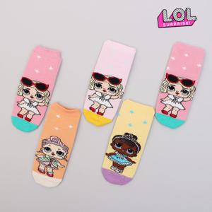 [키즈노리] 엘오엘03번 LOL 아동 양말 5족/유아/어린이/여아