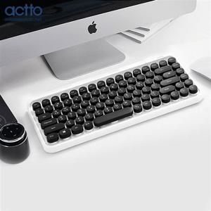 엑토 레트로 미니무선키보드 KBD-50 86키의 저소음 미니키보드