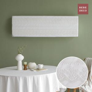 [베베데코] 레이스 벽걸이 에어컨커버 로제 SS/소/대