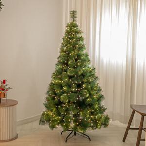 크리스마스 트리 나무 무장식 고급 오슬로 그린솔 150cm (우산식) 소나무 솔잎 매장 소품 데코 용품 꾸