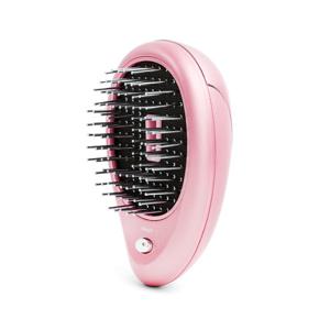 샤인 진동 헤어브러쉬_핑크