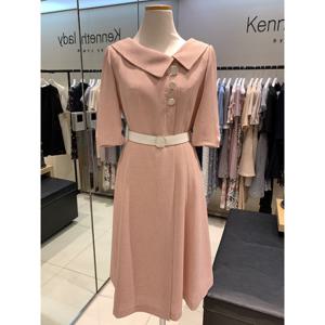 [케네스레이디]물결단추원피스 EWOPJH13