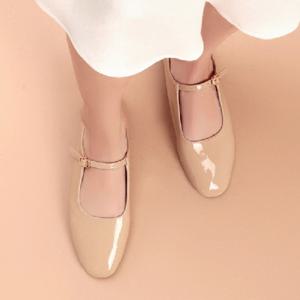 [블루피오레] 에나멜 메리제인 플랫슈즈 BFS583