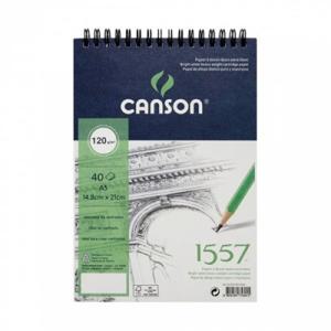 [캔숀]1557스케치패드 스프링120g A5 40매 CA1557-SP120A5