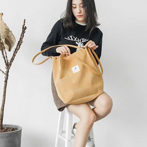 플로레스 코르도바 코듀로이 에코백 FC1003N24