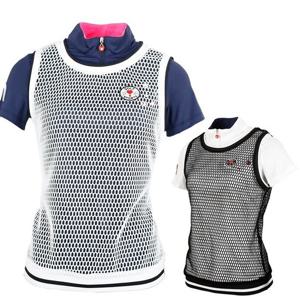 [미우]JENOBIO 여성 그물 망사 조끼 AVJN6001