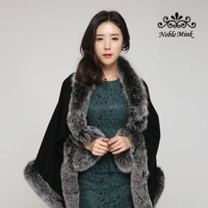 [노블밍크][노블밍크] 201-3 폭스캐시미어 사각숄