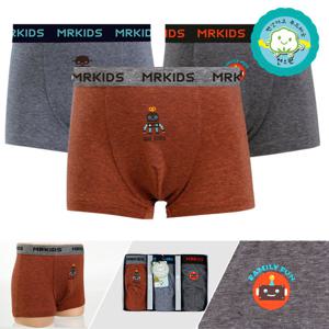 페퍼 면스판 남아드로즈팬티 아동사각속옷 3종세트