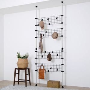 가화행거 4단파티션수납다용도철망행거(3LB2000M4)