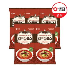 샘표 얼큰 칼국수 101g X 5봉