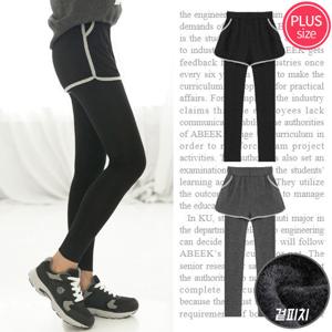 여성 빅사이즈 피치기모 랍빠 반바지 레깅스 밴딩 쫄바지