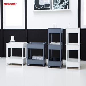 마이룸 트롤리 3단 고정형 (화이트/그레이)