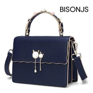 [바이슨데님]여자 여성 크로스 미니 토트백 숄더백 N1708-1