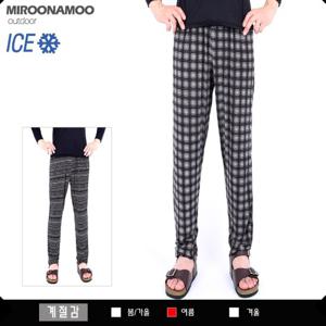 [미루나무]아이스캡틴 아이스바지 쿨바지 고무줄바지 냉감바지