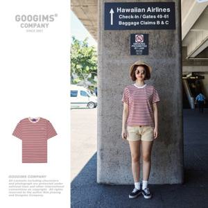 [구김스]구김스 0731_IRD 스트라이프 반팔티셔츠 (G18MMRT316)