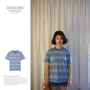 [구김스]구김스 0725_SWR 스트라이프 반팔티셔츠 (G18MMRT313)