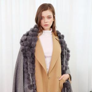 [제이유퍼]제이유퍼 341 울 렉스 폼폼이 숄