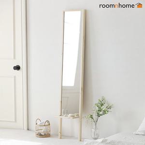 [룸앤홈] 원목수납전신거울M/전신경/ 전신거울/수납거울
