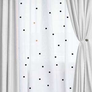 상상후 디자인 거실 속커튼 도트 (140x230cm)