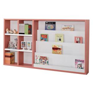 SF 2000 와이드 전면책장/거실책장/잡지대/잡지꽂이