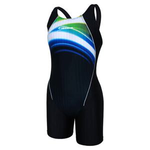 닉스원 여아동 반신 실내수영복 NSJG-29520BK 주니어 블랙