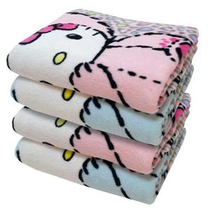 헬로키티 레오파드 타올 귀요미 수건 4장