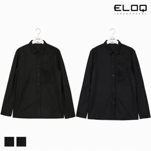 [ELOQ]남성 레귤러핏 변형 포켓 포인트 셔츠(B178MSH622M)