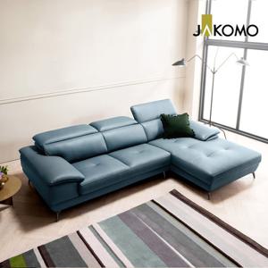 [자코모] 엘리오Ⅰ 3.5인 카우치형 기능성 소가죽 소파