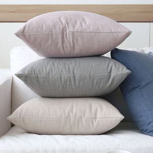 데코토닉 내츄럴코튼 쿠션커버(컬러4종)