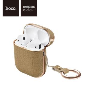 hoco 호코 WB15 가죽 에나멜라인 에어팟 하드케이스+링홀더