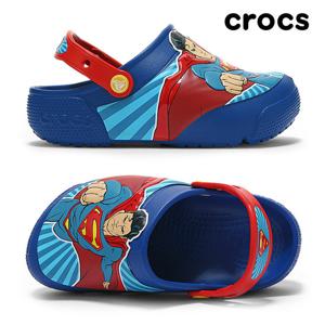 크록스 키즈 슈퍼맨 라이트 클로그 205515-4GX