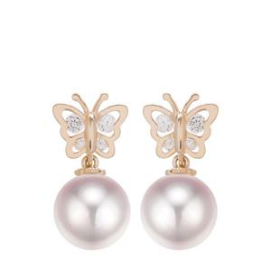 [티아리스] 나비진주 14K 진주귀걸이 FE2873E