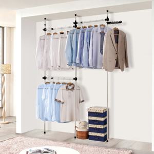 업 고정식 3단행거 옷걸이행거