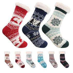2장세트 에이치투 레이디스 크리스마스 양털 벨벳 수면양말 장목