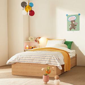 누보 무헤드 빅서랍 수납침대 프레임 Q (퀸)