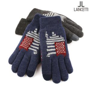 [란체티] 성조기 남성용 니트장갑 LN-1605