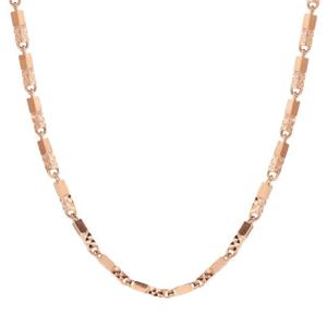 [더스톤즈] 18K 하프컷팅스틱 체인목걸이