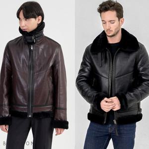 [보스룸]남자 뒷트임오픈 KTM 양가죽 양털 무스탕