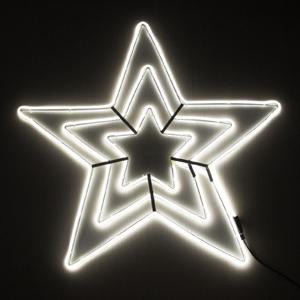 크리스마스 네온플렉스 별 조명 전구 백색 70cm 장식 소품 데코 용품 꾸미기 무드등 성탄절 파티 이벤트