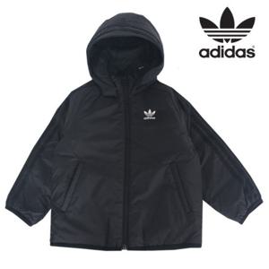 아디다스 키즈 트레이포일 후드 자켓 매장판 - DN8958
