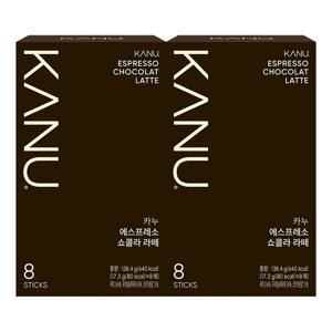 카누 에스프레소 쇼콜라 라떼 8T 2개