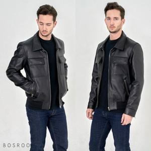 [보스룸]남자 시보리 BM 리얼 양가죽자켓