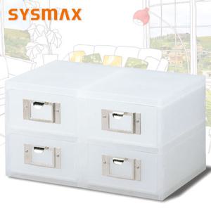 시스맥스 아이박스 소형4단/소품함/악세사리통/정리함/서랍함/공