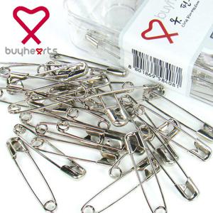 바이하츠 옷핀 중/오핀/옷수선/미싱도구/칼라옷핀