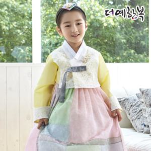 [더예한복][더예한복]QT269-연아달이/아동한복/여아한복/돌한복