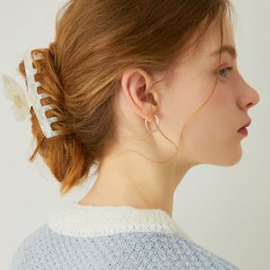 [제이에스티나] Sugar ring 귀걸이 (JJPJE09AF176SW000)