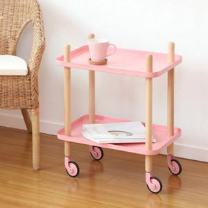 스퀘어 2단 트롤리 6color 택 1